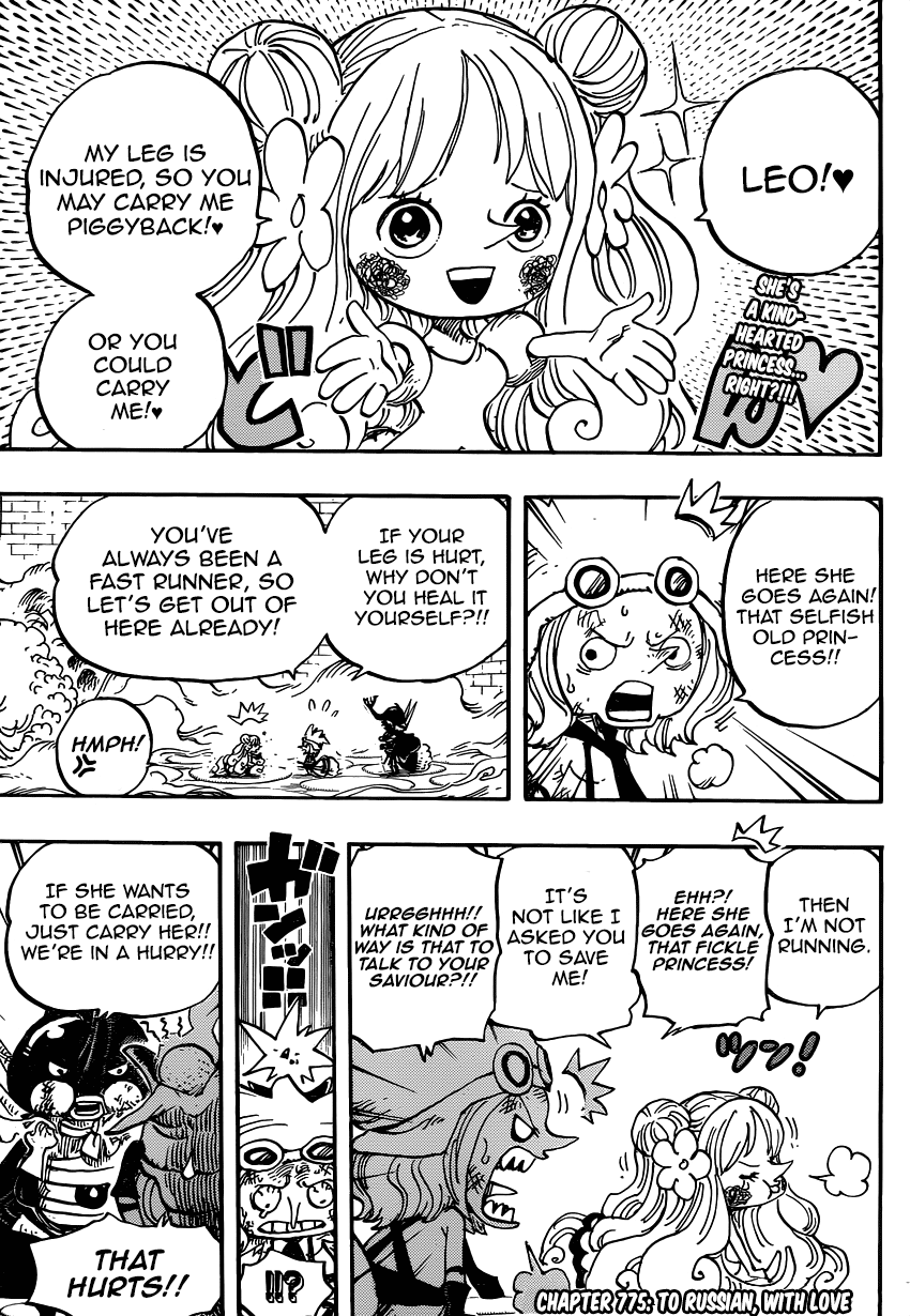 One Piece, Chapter 775 image 04